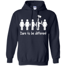 Dare To Be Different Funny Nurse Tshirts CustomCat