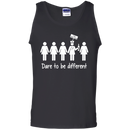 Dare To Be Different Funny Nurse Tshirts CustomCat