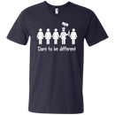 Dare To Be Different Funny Nurse Tshirts CustomCat