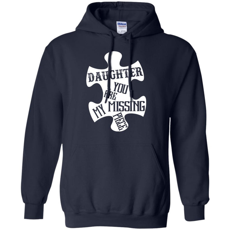 Daughter You Are My Missing Piece T-shirts CustomCat