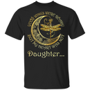 Daughter Your Wings Were Ready But My Heart Was Not Guardian Angel T-shirt CustomCat