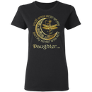 Daughter Your Wings Were Ready But My Heart Was Not Guardian Angel T-shirt CustomCat