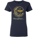Daughter Your Wings Were Ready But My Heart Was Not Guardian Angel T-shirt CustomCat