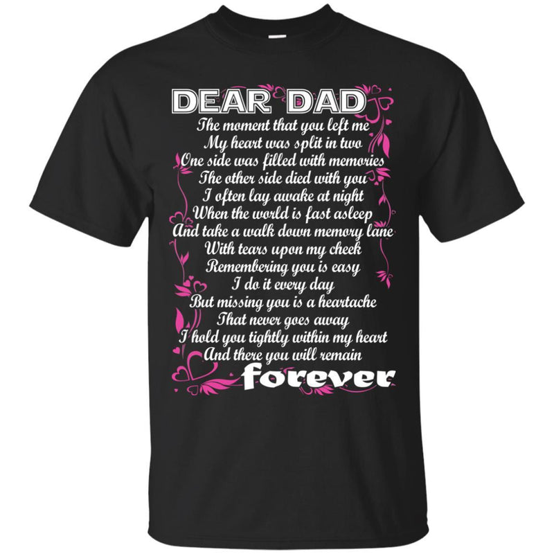 Dear Dad T-shirts CustomCat