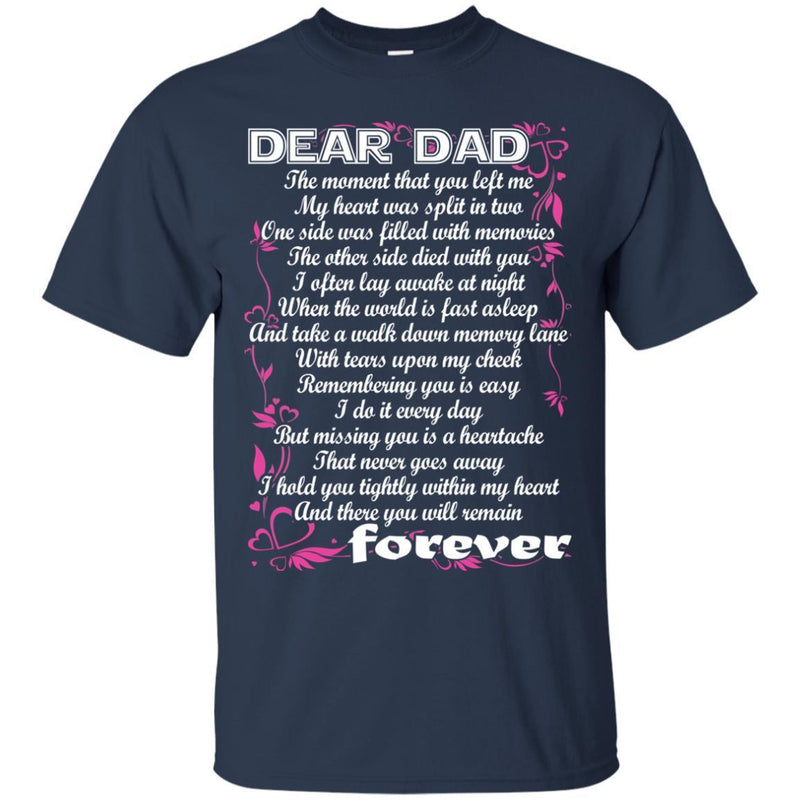 Dear Dad T-shirts CustomCat