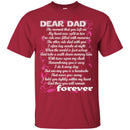 Dear Dad T-shirts CustomCat