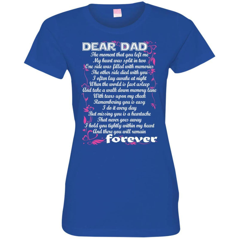 Dear Dad T-shirts CustomCat