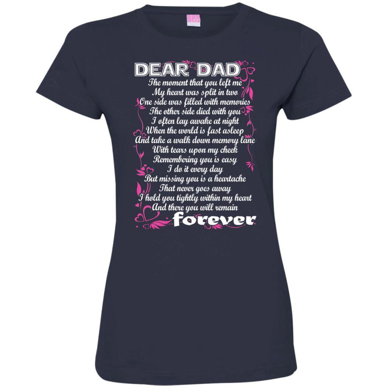 Dear Dad T-shirts CustomCat