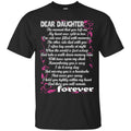 Dear Daughter T-shirts CustomCat