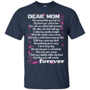 Dear Mom T-shirts CustomCat