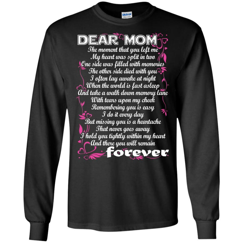 Dear Mom T-shirts CustomCat