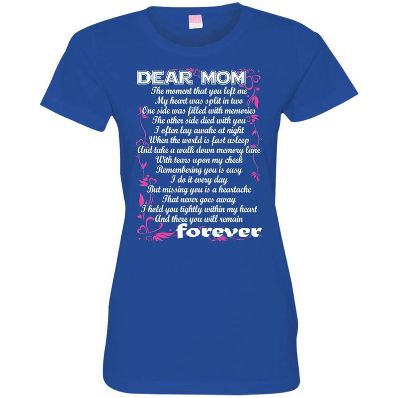 Dear Mom T-shirts CustomCat