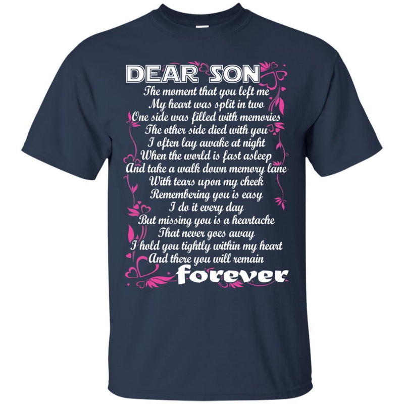 Dear Son T-shirts CustomCat