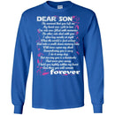 Dear Son T-shirts CustomCat