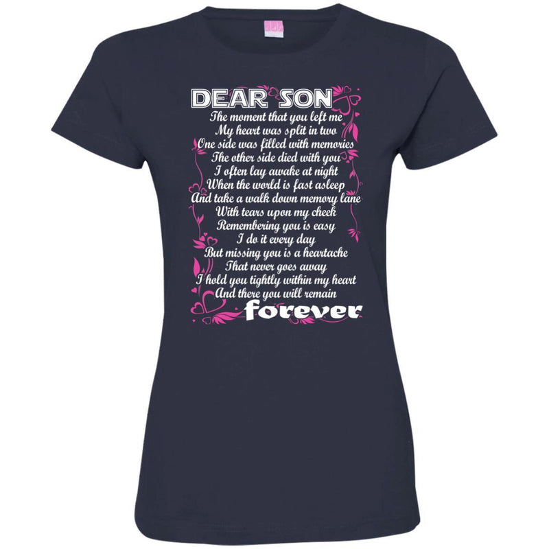 Dear Son T-shirts CustomCat