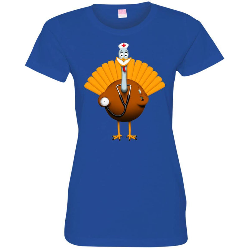 Doctor T-Shirt Turkey Doctor Medical Tees Funny Gift Tee Shirt Cute Shirts CustomCat
