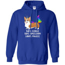 Dog T-Shirt 50% Corgi 50% Unicorn 100% Magic Rainbow Doodle Funny Graphic Dog Gift Tee Shirt CustomCat