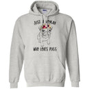 Dog T-Shirt Just A Woman Who Loves Puss Funny Cute Pet Owner Rescue Gift Shirts CustomCat