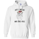 Dog T-Shirt Just A Woman Who Loves Puss Funny Cute Pet Owner Rescue Gift Shirts CustomCat