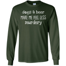 Dogs And Beer Make Me Feel Less Murdery CustomCat