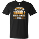 Doing My Part To Keep The Beer Industry Financially Strong T-shirt CustomCat