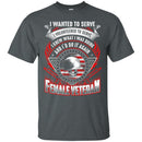 Don't Do It Again Female Veterans T-shirts & Hoodie for Veteran's Day CustomCat