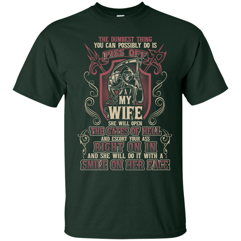 Don't Piss Off My Wife Funny Tshirts For Valentine Mother Day CustomCat