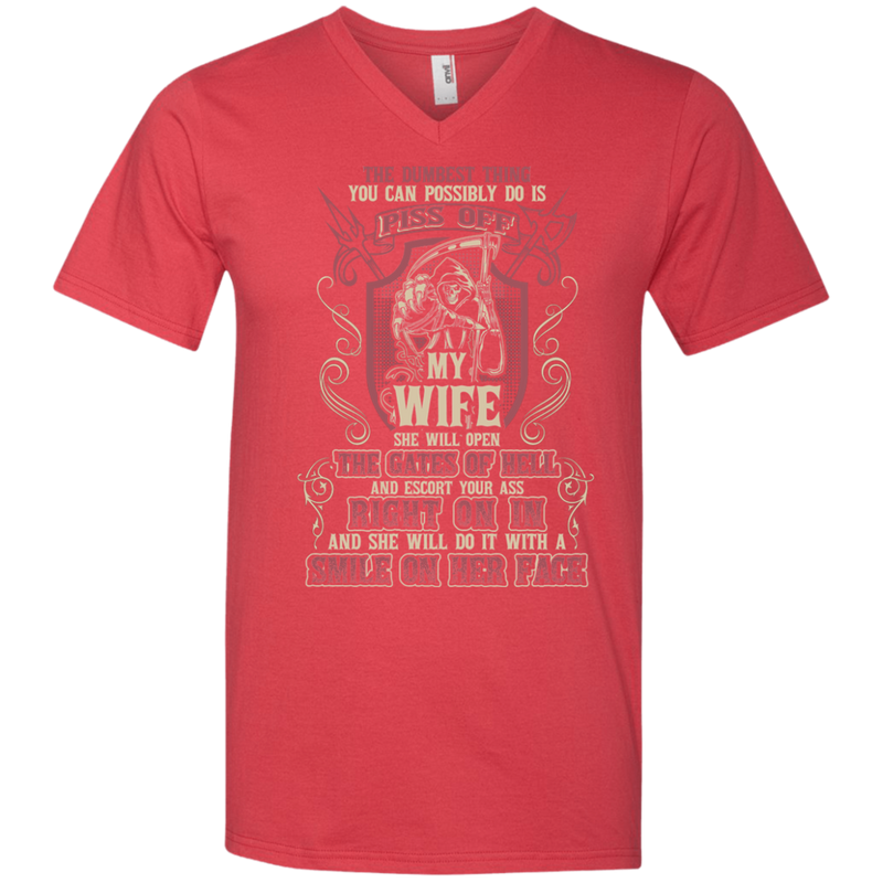 Don't Piss Off My Wife Funny Tshirts For Valentine Mother Day CustomCat
