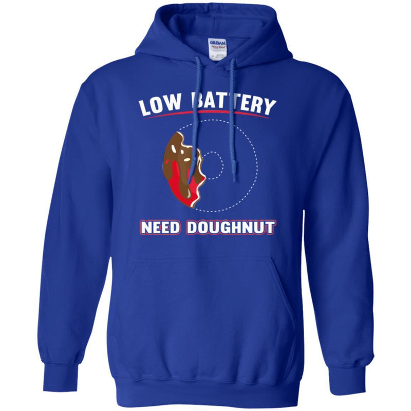 Donut T-Shirt Low Battery Energy Need Doughnut Funny Gift Donut Lover Tee Shirt CustomCat