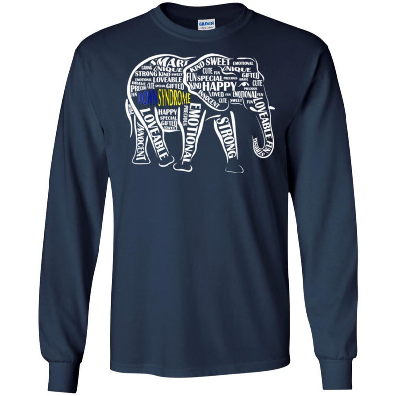 Down Syndrome Elephant T Shirts CustomCat