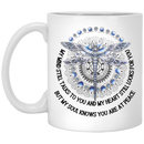 Dragonflies Coffee Mug My Mind Still Talks To You My Heart Still Looks For You Dragonfly Lovers 11oz - 15oz White Mug CustomCat