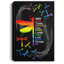 Dragonfly Canvas - Inspirational Autism Dragonfly Canvas Wall Art Decor
