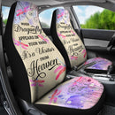 Beautiful Dragonfly Visitor From Heaven Car Seat Covers (Set Of 2)