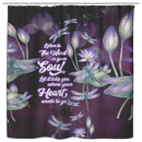 Dragonfly Shower Curtains Pure Beauty Dragonfly With Lotus Bathroom Decor