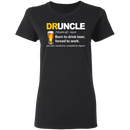 Druncle Born To Drink Beer Forced To Work CustomCat