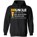 Druncle Born To Drink Beer Forced To Work CustomCat