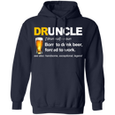 Druncle Born To Drink Beer Forced To Work CustomCat
