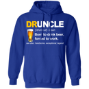 Druncle Born To Drink Beer Forced To Work CustomCat