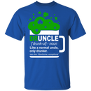 Druncle Like A Normal Uncle Only Drunker Irish Beer Funny Gifts Patrick's Day Irish T-Shirt