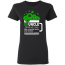 Druncle Like A Normal Uncle Only Drunker Irish Beer Funny Gifts Patrick's Day Irish T-Shirt