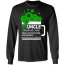 Druncle Like A Normal Uncle Only Drunker Irish Beer Funny Gifts Patrick's Day Irish T-Shirt