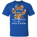 Easily Distracted By Dogs And Books