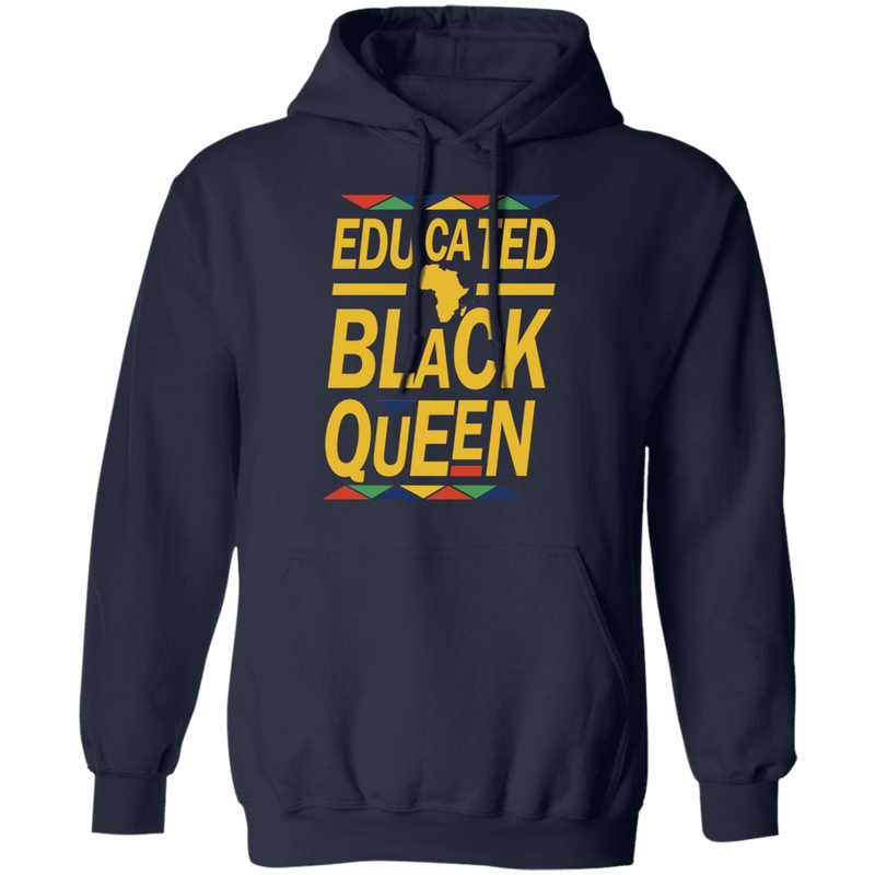 Educated Black Queen Black History Month T-Shirt for Men Women African Pride Shirts