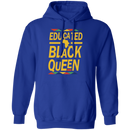 Educated Black Queen Black History Month T-Shirt for Men Women African Pride Shirts