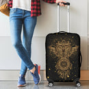 Elegant Power Of Native American Owl With Dreamcatcher Luggage Cover interestprint
