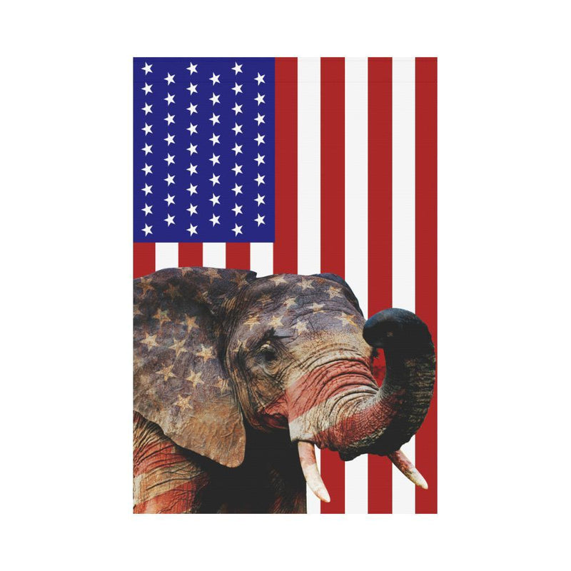 Elephant  American Flag interestprint