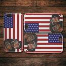 Elephant American Flag iPhone Case teelaunch