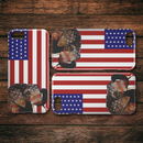 Elephant American Flag iPhone Case teelaunch