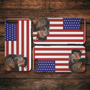 Elephant American Flag iPhone Case teelaunch