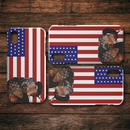 Elephant American Flag iPhone Case teelaunch